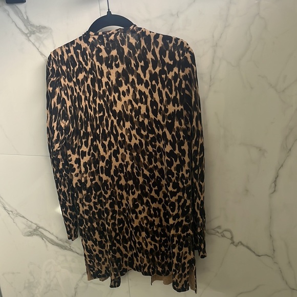 Halogen Leopard Print Cardigan - Picture 3 of 6